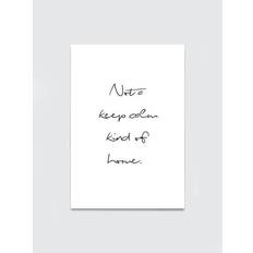Pink Posters Yoga Studio Keep Calm A3 Poster