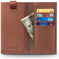 Universal Pouch Wallet i äkta läder Brun M