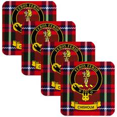 I Luv LTD Square Clan Crest Coaster