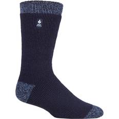 Heat Holders Mens Original Berlin & Toe Socks Navy & Denim