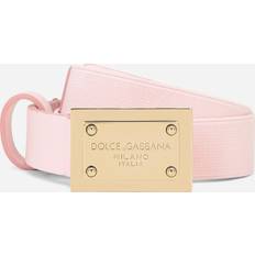 Stretch Belts Dolce & Gabbana Belt with logo tag