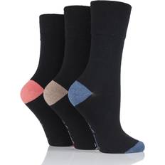 Pair Contrast Heel and Toe Socks