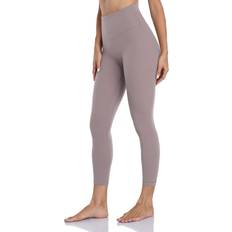 Women - Yellow Tights HeyNuts HeyNuts Hawthorn Athletic High Waisted Yoga Leggings for Women, Buttery Soft Workout Pants Compression 7/8 Leggings with Inner Pockets Violet Verbena_25'' M8/10