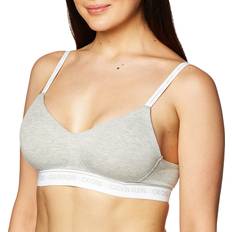 Bras Calvin Klein Calvin Klein Women's CK One Cotton Lightly Lined Bralette, GREY HEATHER