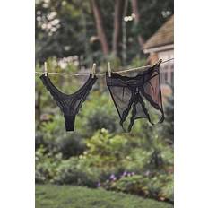 Free People Gennemsigtig Sort Longline - BH