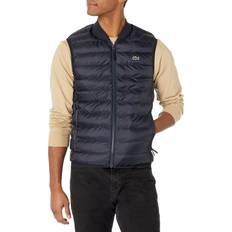 Lacoste XXL Outerwear Lacoste Men's Water-Repellent Puffer Vest Blue