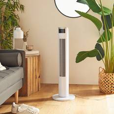 VonHaus 35" White Tower Fan