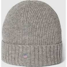 Gant Beanies Gant Men Shield Wool Beanie ONE SIZE grey