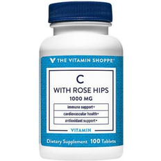 The Vitamin Shoppe Vitamin C with Rose Hips 1000mg 100 st