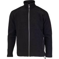 Ivanhoe of Sweden Danny Full Zip 100% Boiled Wool - Black