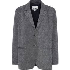 Dame - Sølv Blazere Ichi Glimmer Blazer, Dark Silver