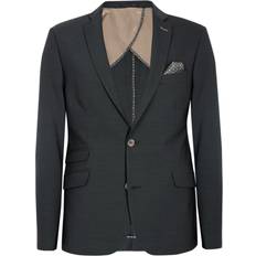 SUNWILL Overdele SUNWILL Blazer Modern Fit Mørkgrøn