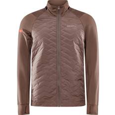 Brown - Men - Running Clothing Craft Adv Subz Jacket Brown Man