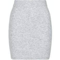 Acrilico Gonne Neo Noir Marie Knit Skirt LIGHT GREY MELANGE