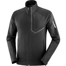 Salomon Men Jackets Salomon GORE-TEX Infinium Windstopper Pro Jacket Cross-country ski jacket XXL, black/grey