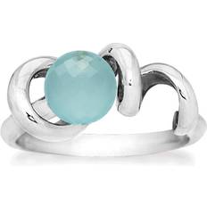 Rabinovich Soft Line Sterling Silver Ring Med Kalcedon 76516353