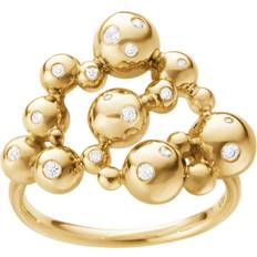 Georg jensen grape ring Georg Jensen MOONLIGHT GRAPES ring stl. 55 Guld