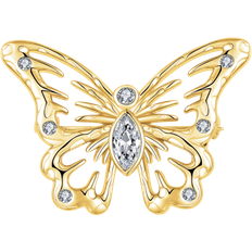 Støvring Design Charms & Vedhæng Støvring Design Sølvforgyldt broche