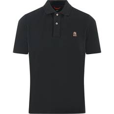 Parajumpers Polo Shirts Parajumpers Black Patch Polo Shirt