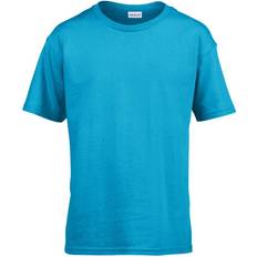 Gildan Tops Gildan Softstyle T-shirt - Blauw/Roze/Veelkleurig