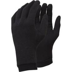 Trekmates Unisex Silk Gloves, Black