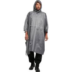 Uomo - XL Poncho Brandit Ripstop Poncho - Nero-Grigio Per Uomo