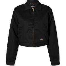 Dickies Lined Eisenhower Cropped Jacket Woman Black