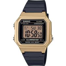 Casio w-217hm-9a illuminator alarm chronograph schwarz digitale