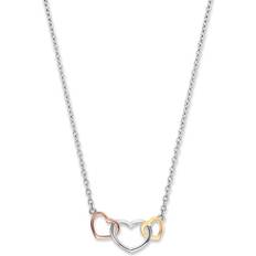 Angel Whisperer Women's Necklace with Heart Pendant - 925 Sterling Silver