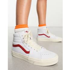 Vans Sk8-Hi Sko Vans Sneaker High SK8-HI - Rød/Offwhite