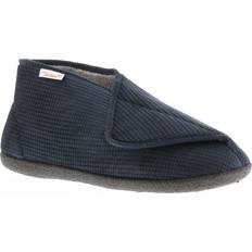 Dr Keller Womens Slippers Fatima Touch Fastening navy