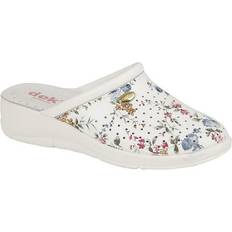 Dek Floral Coated Leather Clog