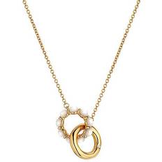 Diamond Necklaces Hot Diamonds HD X JJ Calm Mother of Pearl Necklace DN166