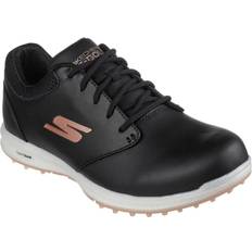 Skechers Black Golf Shoes Skechers Womens/ladies Go Golf Elite Hyper Leather Golf Shoes black/rose Gold