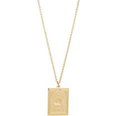 Argent - Homme Colliers Tom Wood Tarot Strength Pendant Necklace Gold One