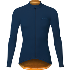 Le Col Hors Categorie Long Sleeve Jersey Navy/Saffron