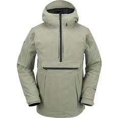 Brown - Unisex Jackets Volcom Brighton Anorak light military