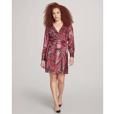 Anne Klein Sequin Wrap Dress