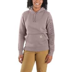 Carhartt Purple Jumpers Carhartt Damen Kapuzenpullover Rain Defender Hooded Sweatshirt