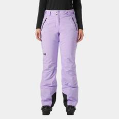 Paars - Skiën Kleding Helly Hansen Legendary Insulated Heather Ski Pants - Heather Ice