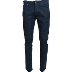 Exte Exte Blue Cotton Tapered Slim Fit Men Casual Denim Jeans IT48
