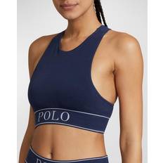Polo Ralph Lauren Dame BH'er Polo Ralph Lauren Rib Neck Top - Marineblå