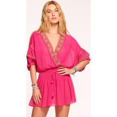 Men - Pink Dresses Ramy Brook Women's Tiffany Embroidered Minidress Perfect Pink Perfect Pink