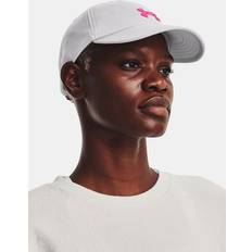 Under Armour Casquettes Under Armour Women's Blitzing Adjustable Halo Gray/Rebel Pink