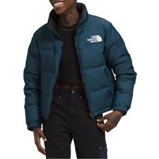 The North Face Women's 1992 Reversible Nuptse Denim Blue-tnf Black