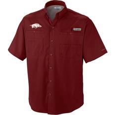 Men - Velvet Clothing Columbia Men's Tamiami Short Sleeve Shirt Medium, ARK Red Velvet