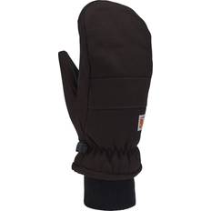 Leather - Women Gloves Gordini Women's Carhartt Insulated Duck Sythetic Leather Knit Cuff Mittens Black