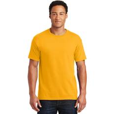 Yellow T-shirts Jerzees Dri-Power Mens Active T-Shirt Gold