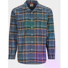 Simms ColdWeather Shirt -Neptune/Sun Glow Ombre Plaid-XXXL