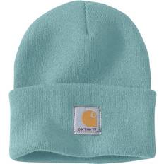 Turquoise - Women Headgear Carhartt Knit Cuffed Beanie, A18